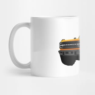 2021 Ford Bronco Yellow - Cyber Orange Metallic Mug